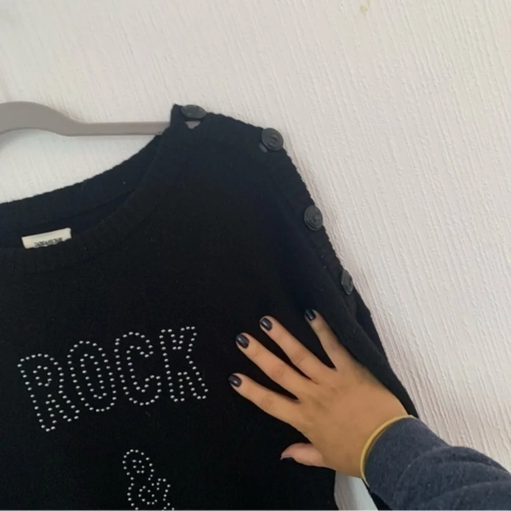 Zadig & Voltaire Sweater Dress Harlow Rock n Roll